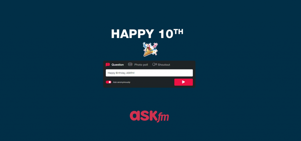 ASKfm celebrates the 10th Anniversary